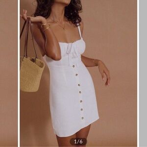 NWT commense white dress